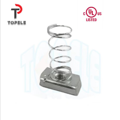 گرم DIP گالوانیزه الکترولیت فولاد ضد زنگ Long Spring Nut M6 M8