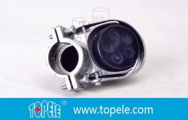 4 اینچ EMT لوله و لوازم جانبی آلومینیوم Threaded / کلیمپ ورودی کاپ