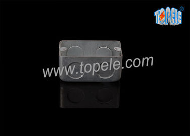 2 اینچ x4 اینچ / دستگاه US Standard Pre-Galvanized Steel Switch جعبه های لوله های مستطیل / جعبه های لوله های الکتریکی