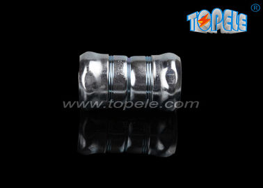 کانکتور لوله فلزی الکتریکی / ساخته شده از 514B زینک پوشش فولاد فشرده سازی اتصال / 1/2 تا 4 اینچ