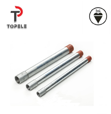 TOPELE فولاد گالوانیزه BS4568 لوله های لوله BS31 GI