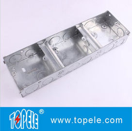 25mm,35mm فولاد BS4568 جعبه GI / ترمینال یک باند جعبه GI، جعبه های الکتریکی و پوشش