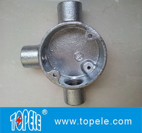 لوله برق BS4568 جعبه اتصال دایره ای آهن