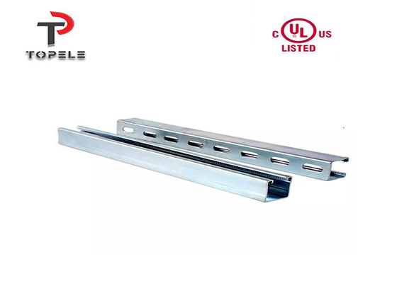 گالوانیزه و عمیق Unistrut کانال Slotted Strut 41X 41MM
