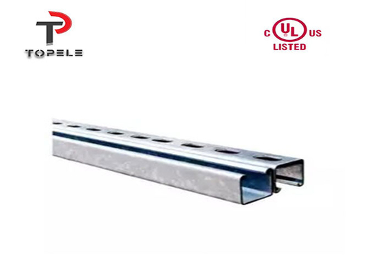گالوانیزه و عمیق Unistrut کانال Slotted Strut 41X 41MM