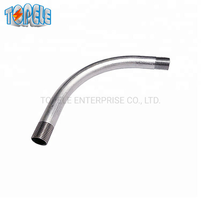 لوله سخت 90 درجه آرنج IEC61386 20mm-110mm گرم DIP گالوانیزه