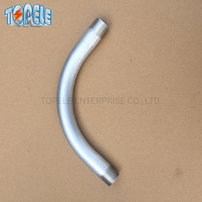 لوله سخت 90 درجه آرنج IEC61386 20mm-110mm گرم DIP گالوانیزه