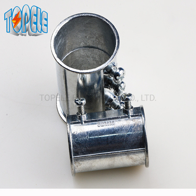 IEC 61386 زنک مردار ریخته شده مجموعه پیچ EMT اتصال 20mm 25mm
