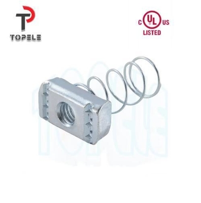 الکترولیت فولاد ضد زنگ Long Spring Nut Hot DIP Galvanized