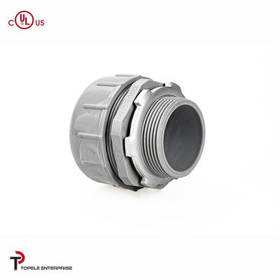 1/2" 3/4" 1" مایع تنگ انعطاف پذیر لوله مستقیم کانکتور با PVC