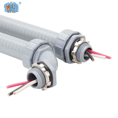 مایع تنگ Nm 90 درجه پی وی سی کانکتور لوله IP 68