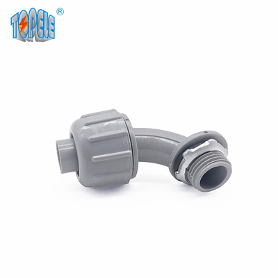 مایع تنگ Nm 90 درجه پی وی سی کانکتور لوله IP 68
