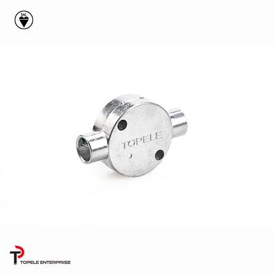GI BS4568 لوله نصب 20mm 25mm 32mm 90 زاویه راه دایره ای جعبه اتصال
