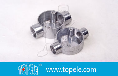 جعبه اتصال الکتریکی آلومینیوم آهن انعطاف پذیر گالوانیزه 20mm 25mm