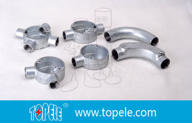 20MM 3 / 4 ′′، 1 ′′BS4568 GI آیرن آرنج آیرن دایره ای با سوراخ سوراخ شده