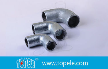25mm BS4568 لوله لوازم جانبی آهن انعطاف پذیر سخت آرنج 90 درجه لوله خم شده