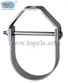 UL لیست شده سنگین وظیفه گالوانیزه لوله فولاد کلیمپ Clevis آویزان