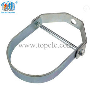 UL لیست شده سنگین وظیفه گالوانیزه لوله فولاد کلیمپ Clevis آویزان