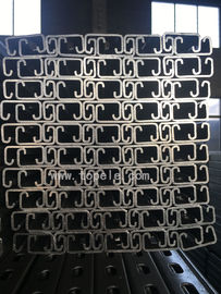 کانال گالوانیزه فولادی گرم برای حمایت از لوله های 41X 41MM