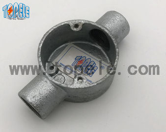 برقی BS4568 لوله دایره ای از طریق / دو طرفه جعبه اتصال