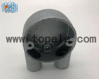 BS4568 Gi لوله ها و لوازم جانبی دو طرفه U Junction Box Casting Techniques