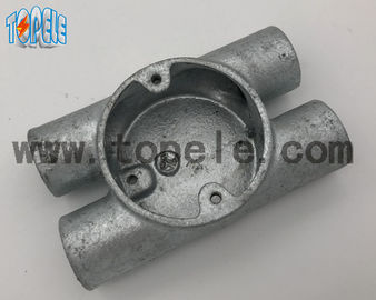 BS4568 لوازم برقی لوله دوگانه از طریق راه H جعبه آهن نرم 20mm -32mm
