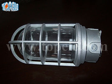 IP65 LED بخار تنگ چراغ های مرد - آلومینیوم ریخته شده 4 X 4 X 6.1 اینچ
