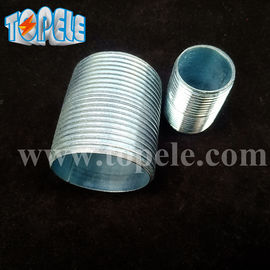 1/2 &quot;تا 2&quot; فولاد کربن RMC / RIGID Conduit Nipple Electro Galvanized تمام رشته ها