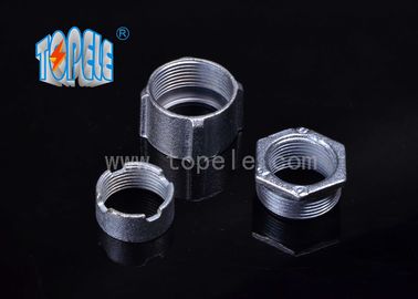 پیوندهای سه قطعه ای از آهن نرم زینک پوشانده برای لوله های سخت رشته دار / لوله های IMC