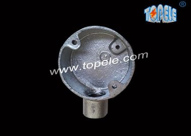 جعبه اتصال دایره ای یک طرفه ترمینال الکتریکی EMT Fittings