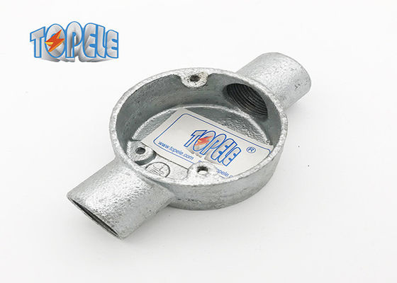 جعبه اتصال الکتریکی آلومینیوم آهن انعطاف پذیر گالوانیزه 20mm 25mm