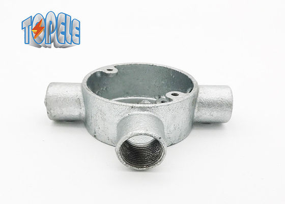 جعبه 20mm 25mm 32mm BS4568 محور دایره ای جعبه سه تی راه آهن نرم