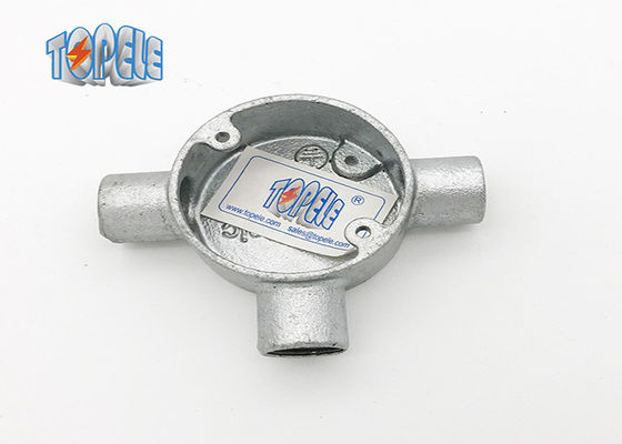 جعبه 20mm 25mm 32mm BS4568 محور دایره ای جعبه سه تی راه آهن نرم