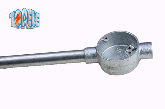 جعبه اتصال دایره ای از آهن ریخته ای دو طرفه BS4568