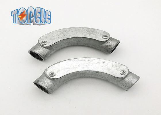 گواهینامه ISO BS4568 لوله 20mm 25mm آرنج خم قابل انعطاف آهن بازرسی