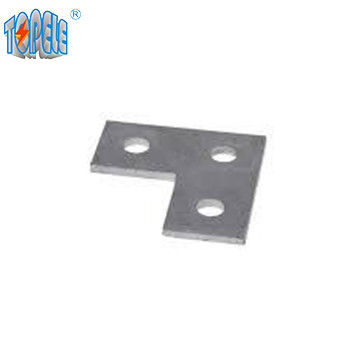 3 سوراخ سوراخ شده صفحه زاویه مسطح گالوانیزه کانال Unistrut