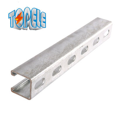 Hdg 41 × 41 میلیمتر کانال Unistrut فولاد ضد زنگ