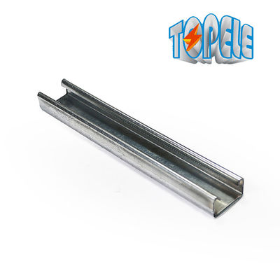 Hdg 41 × 41 میلیمتر کانال Unistrut فولاد ضد زنگ