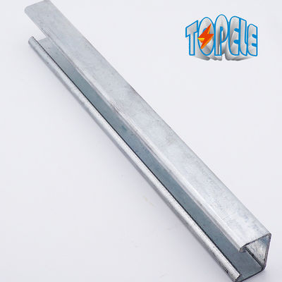 پروفیل گالوانیزه گرم فروخته شده Unistrut Channel C 41 * 41 / 41 * 21