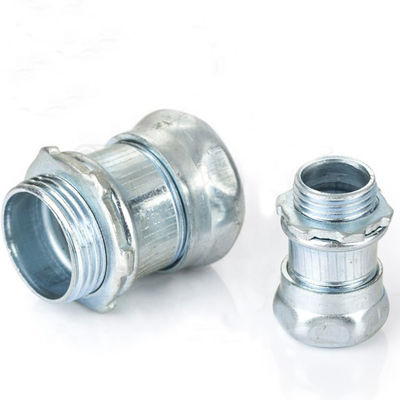 فولاد 1/2'-4' UL فشرده سازی EMT کانکتور