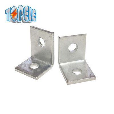 2 سوراخ آخر زاویه 3mm Unistrut کانال کانکتور