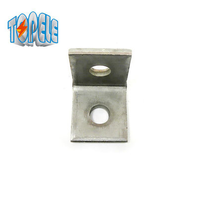 2 سوراخ آخر زاویه 3mm Unistrut کانال کانکتور