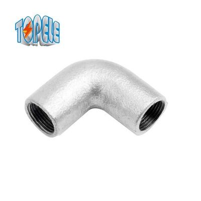 Bs گالوانیزه جامد 25mm 90 درجه لوله آرنج