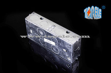 BS4662 سوئیچ GI یک گروه / دو گروه جعبه های الکتریکی و پوشش، جعبه های لوله های GI