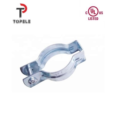 هنجر فولادی EMT با لوله های نقره ای 1/2 &quot; - 4 &quot;