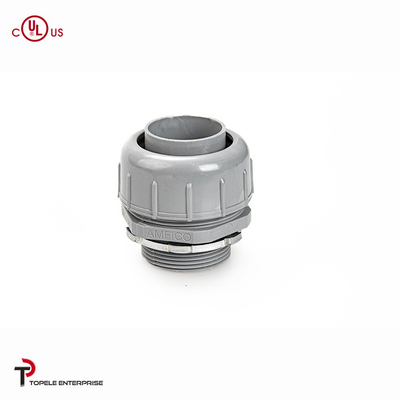 1/2" 3/4" 1" مایع تنگ انعطاف پذیر لوله مستقیم کانکتور با PVC