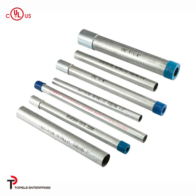 1/2"-4" IMC لوله و لوازم جانبی 3.05 متر Topele آلومینیوم لوله سخت