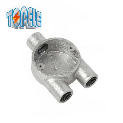 جعبه اتصال الکتریکی آهن انعطاف پذیر گالوانیزه 20mm 25mm