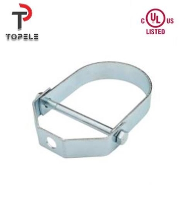 1/2 "-8" UL تایید شده فلز ضد زنگ لوله کلیمپ گالوانیزه Clevis آویز کلیمپ